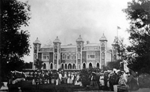 Review of the Enrolled Pensioner Force by Governor Hampton, Government House, Perth, 1863 [picture]