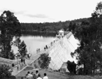 Mundaring Weir overflowing [picture]