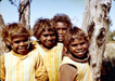 005725D: Four Aboriginal children at Cundeelee