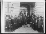 Opening of Post and Telegraphs Office (Treasury Buildings) in St. Georges Terrace