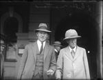 A. Gibb Maitland (right) and an unknown man [picture]