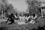 Mary Durack and friends at Argyle Downs Station [picture]