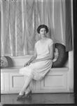 Studio portrait of Miss Daulby, Kalgoorlie