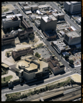 Aerial photograph of Art Gallery of Western Australia from its rear on Roe Street [picture]