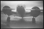 VH-ABW 'RMA Kimberley' Lockheed 10A Electra of MacRobertson Miller Aviation (MMA), stranded at Port Hedland Aerodrome due to flooding  [picture]
