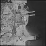 Aerial photographs of the Australian Shipbuilding Industries Ltd (ASI) premises, Coogee, 9 April 1974