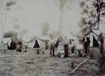 Camp for workers caulking pipes on the Goldfields Water Supply Scheme