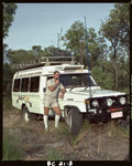 Toyota Landcruiser and driver for Safari Trek [picture]
