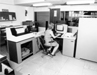 Operating the computers in the Accounting Branch of Westrail [picture]