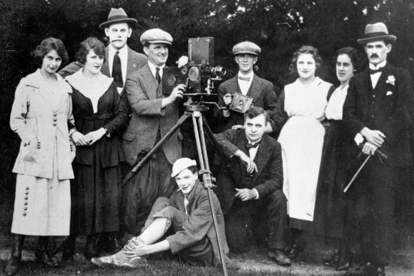 Fred Murphy and film company 1920s