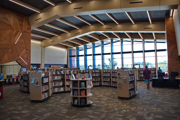 Karratha Public Library interior July 2019