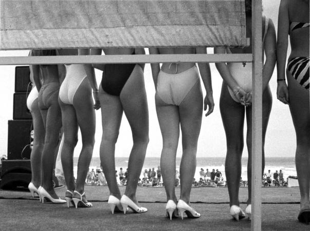 Beauty contest on Trigg Island 1981