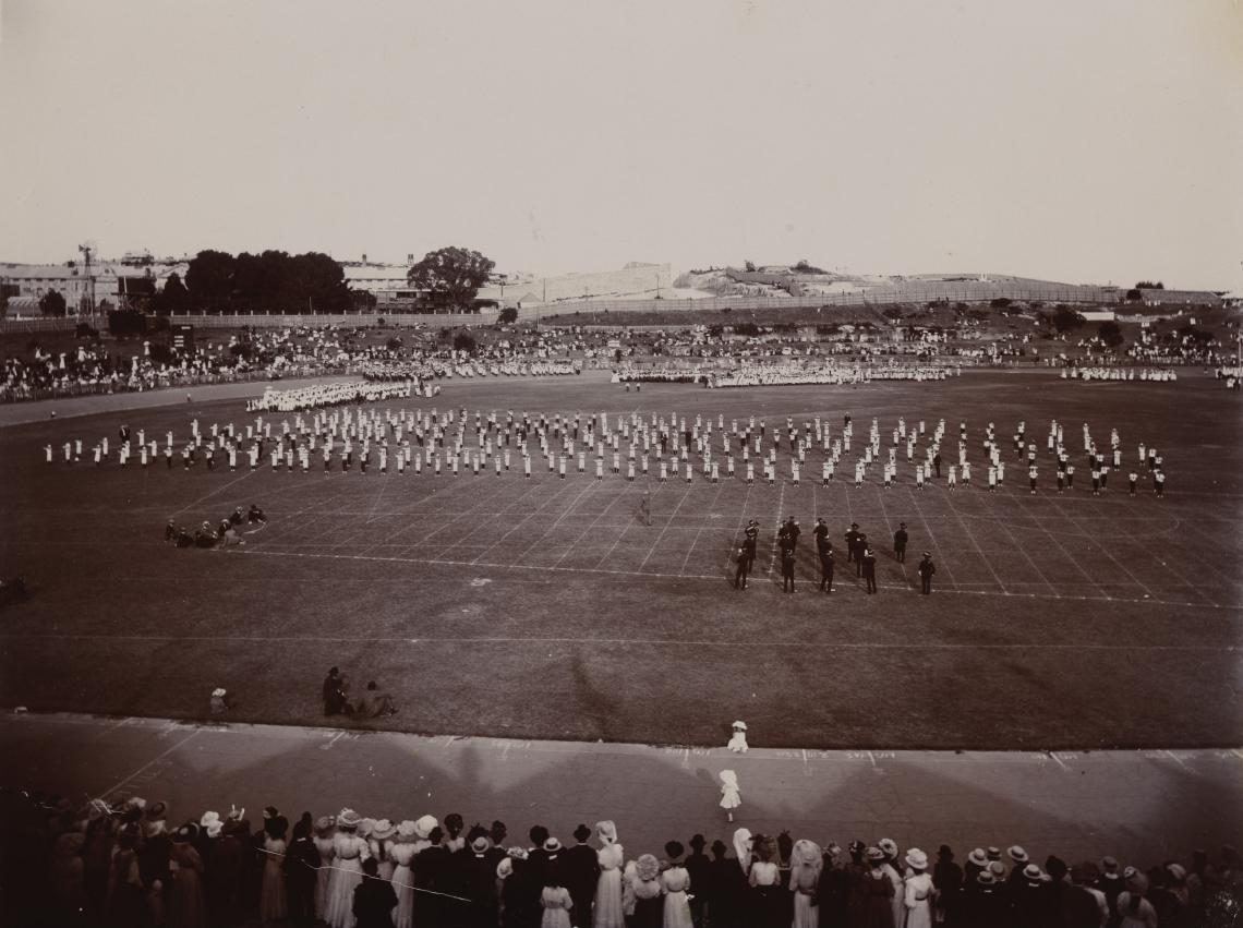 The State Schools Amateur Athletic Association Demonstration at Fremantle Oval 6 November 1908