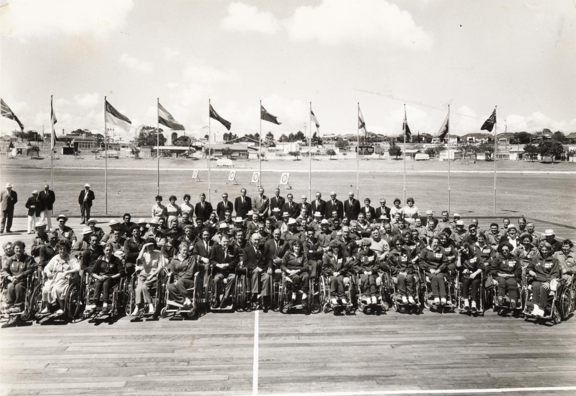 Perth Commonwealth Paraplegic Games competitors 1962