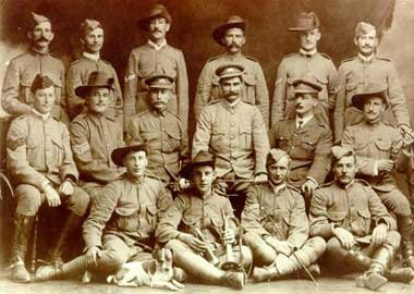 8th Battalion Australian Commonwealth Horse c1902 001011d