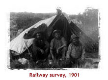 Railway survey, 1901