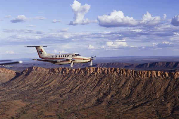 Royal Flying Doctor over the Kimbeleys