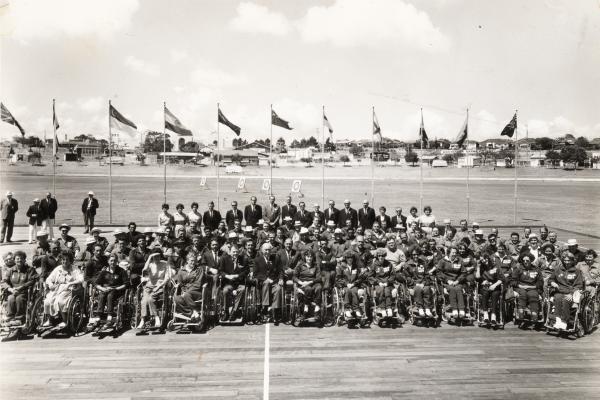 Perth Commonwealth Paraplegic Games competitors 1962