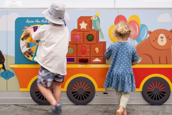 Activity panels in The Story Place