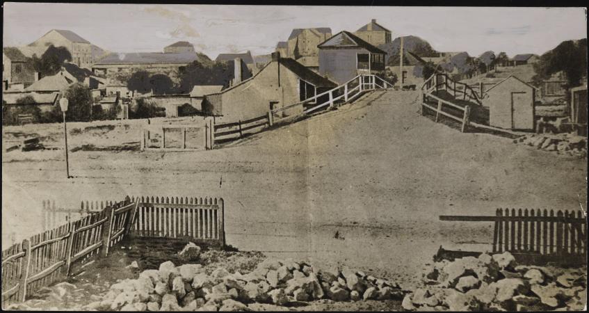 Beaufort Street Bridge Perth 1884