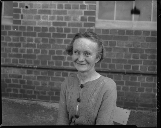 Thelma Paton at the Royal WA Institute for the Blind 10 September 1953