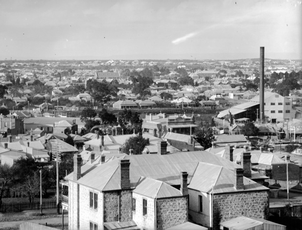 West Perth and the Perth Roller Flour Mill in Love Lane ca 1905