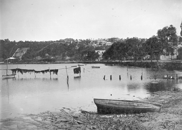 Looking towards West Perth from the Perth foreshore ca1900 slwab176422010jpg